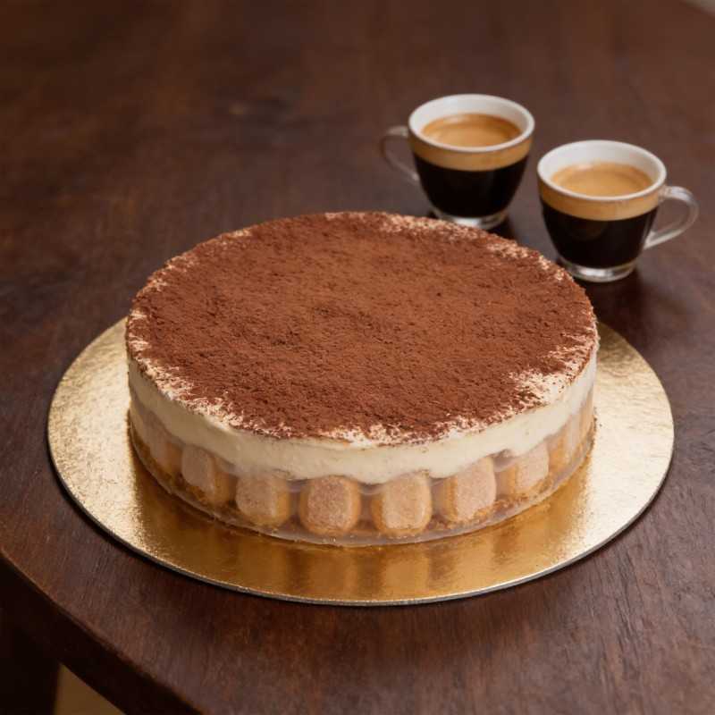 Disco sottotorta dorato liscio sottile Ø 20 cm pasticceria gelateria | Crovegli