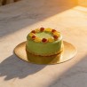 Disco sottotorta dorato liscio sottile Ø 14 cm pasticceria gelateria | Crovegli