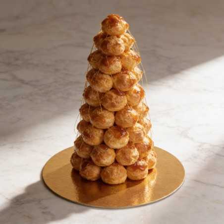 Disco sottotorta dorato liscio sottile Ø 26 cm pasticceria gelateria | Crovegli