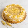 Disco sottotorta Pegaso dorato smerlato Ø 30 cm pasticceria gelateria | Crovegli