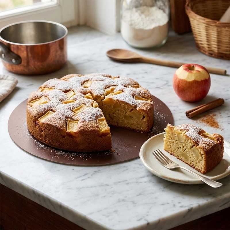 Disco sottotorta marrone perla liscio Ø 18 cm pasticceria gelateria | Crovegli