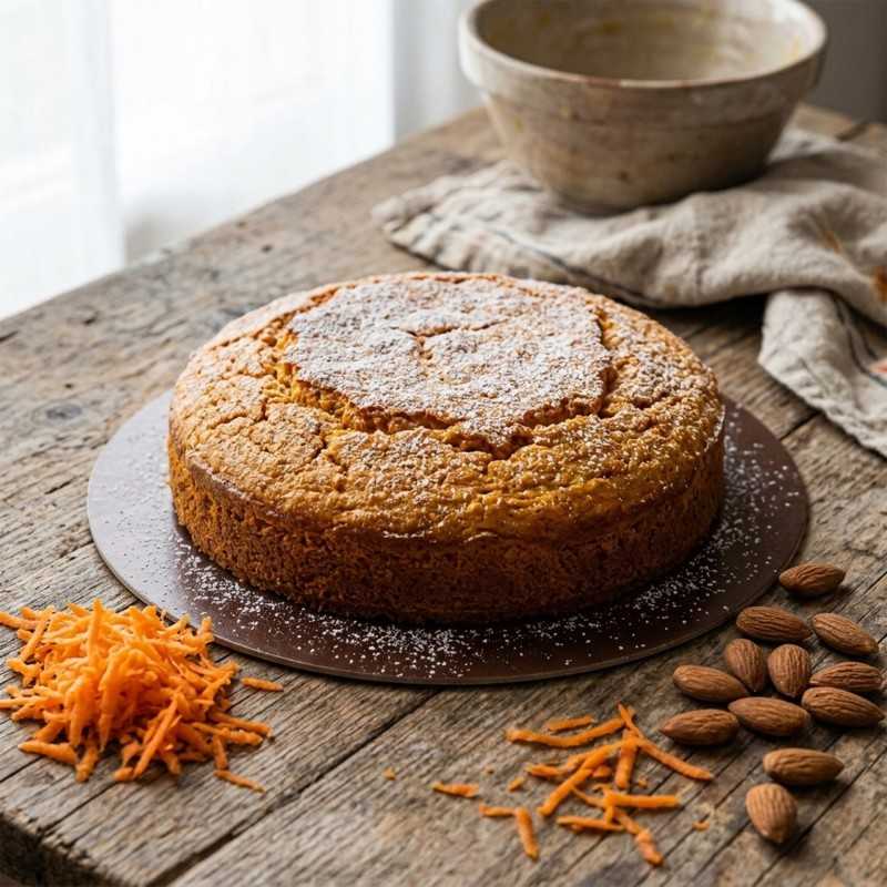 Disco sottotorta marrone perla liscio Ø 22 cm pasticceria gelateria | Crovegli