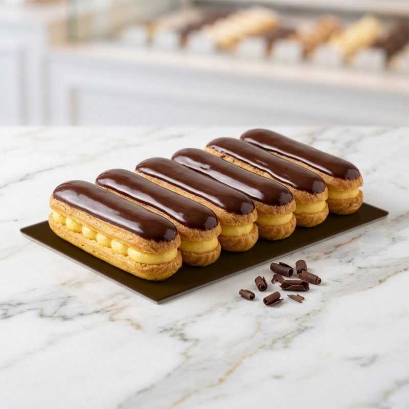 Tavoletta cartone lime marrone 80x120 mm pasticceria gelateria | Crovegli
