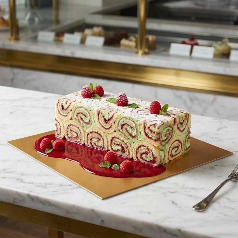 Tavoletta cartone oro nero 21x21 cm pasticceria gelateria | Crovegli