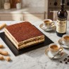 Tavoletta cartone oro nero 42x42 cm pasticceria gelateria | Crovegli