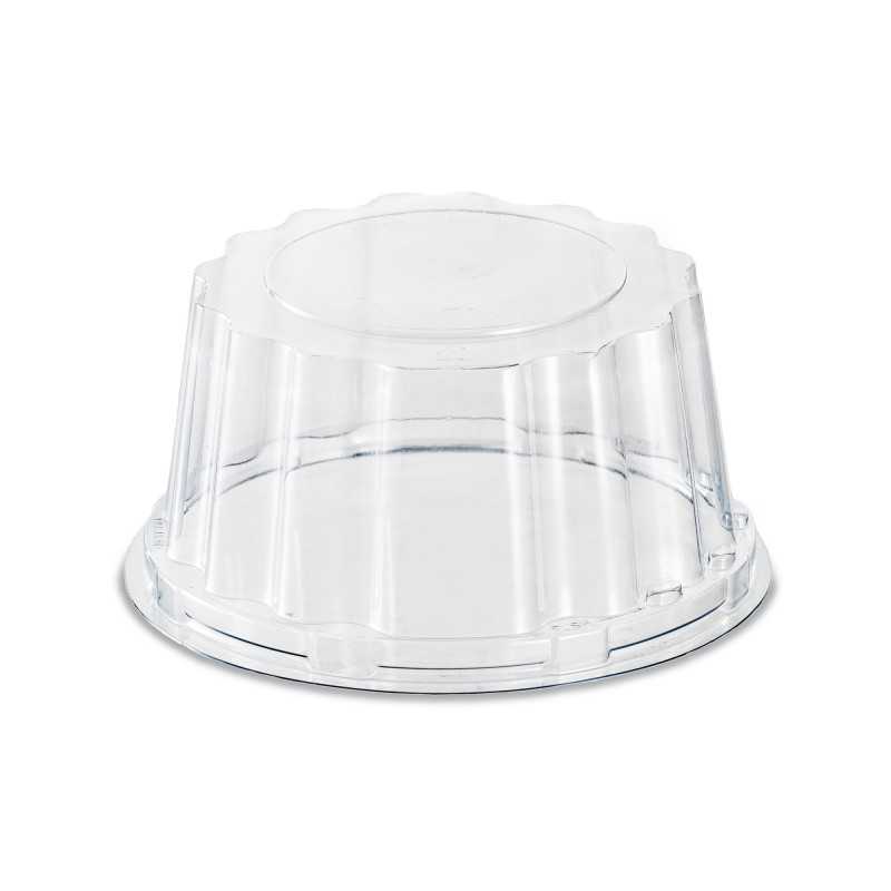 Coperchio tondo Medoro trasparente Ø12 cm h6 | Crovegli