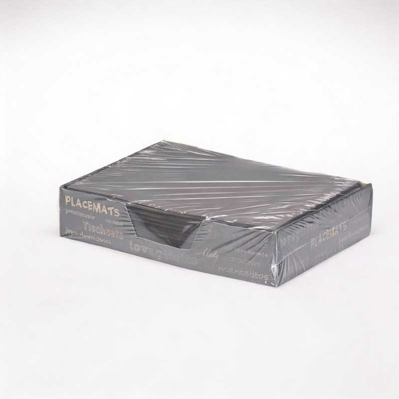Tovaglietta carta secco Airlaid color grigio 30x40 cm ristorazione | Crovegli
