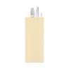 Busta portaposate gialla tovagliolo 40x40 2V | Crovegli
