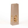 Sacchetto avana millerighe antigrasso finestra 13+8x37 cm non saldabile | Crovegli