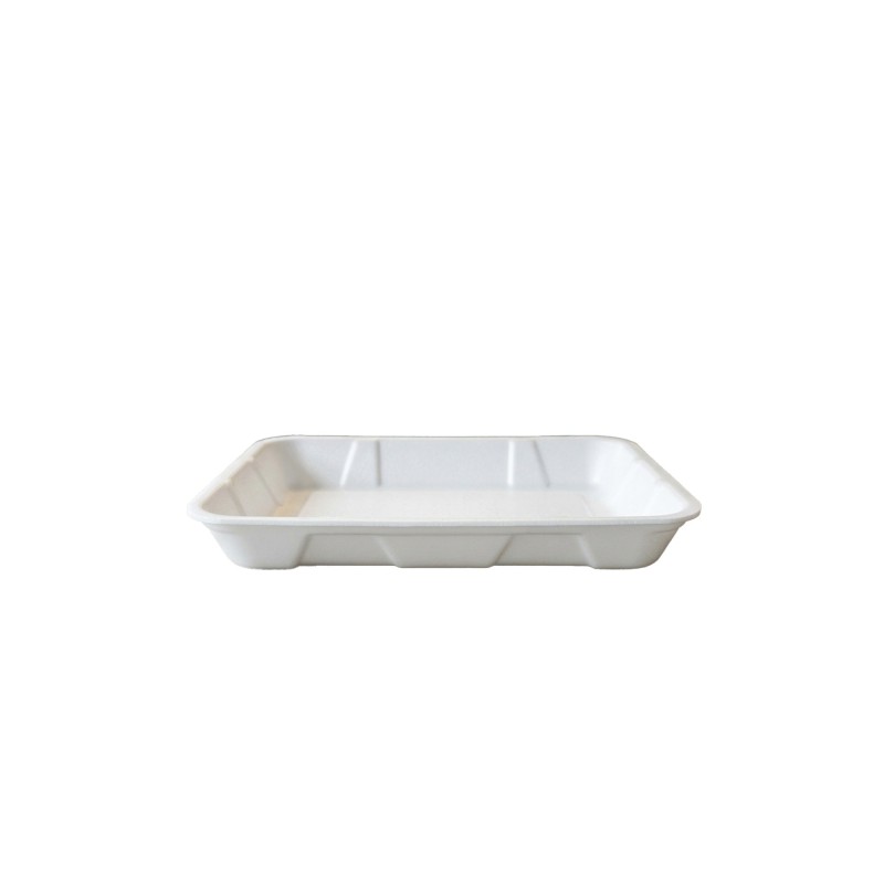 Vassoio polistirolo XPS 24 bianco non drenante 223x159 H28 mm carni formaggi | Crovegli