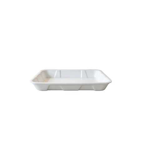 Vassoio polistirolo XPS 24 bianco non drenante 223x159 H28 mm carni formaggi | Crovegli