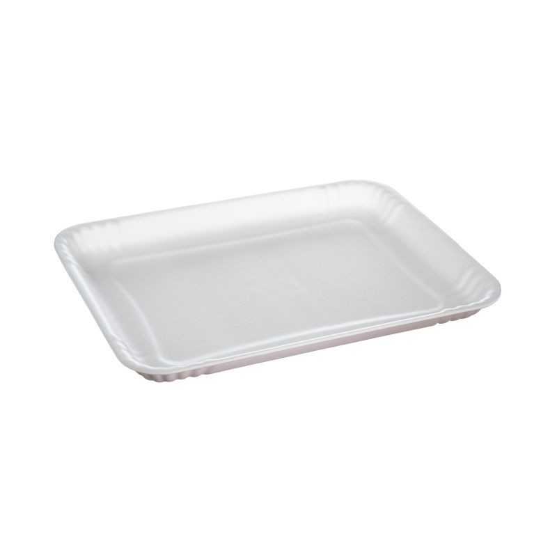 Vassoio polistirolo XPS 209 bianco non drenante 440x310 H35 mm carni formaggi | Crovegli