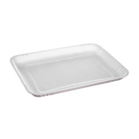 Vassoio polistirolo XPS 209 bianco non drenante 440x310 H35 mm carni formaggi | Crovegli