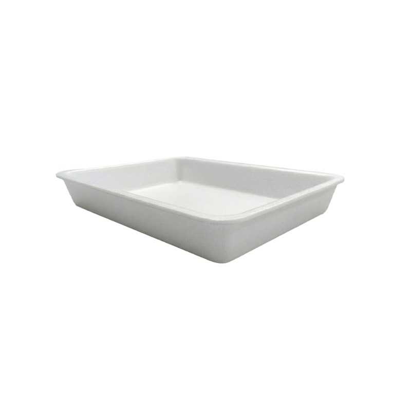 Vassoio polistirolo XPS 170 bianco non drenante 315x203 H60 mm carni formaggi | Crovegli