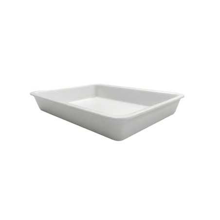 Vassoio polistirolo XPS 170 bianco non drenante 315x203 H60 mm carni formaggi | Crovegli