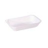 Vassoio polistirolo XPS 166 bianco non drenante 240x155 H45 mm carni formaggi | Crovegli