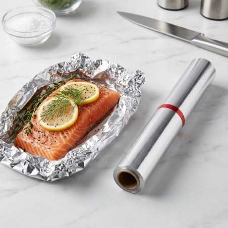 Rotolo alluminio alimentare h 33 cm x 150 m per alimenti | Crovegli