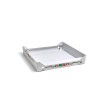 Scatola cubo pizza cartone bianco 36x36 cm | Crovegli