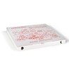 Scatola pizza cartone avana 40x40 H3,5 cm | Crovegli