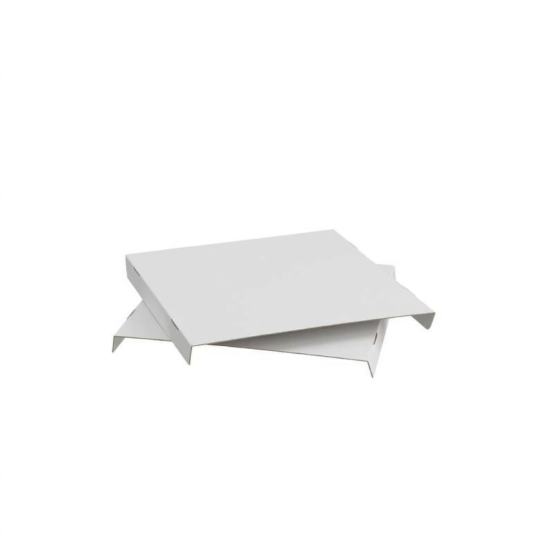 Coperchio cubo pizza cartone bianco 36x36 cm | Crovegli