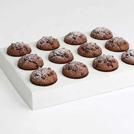 Teglia Tulicases 37×29 cm H 4,6 cm 12 fori forme cottura | Crovegli