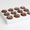 Teglia Tulicases 37×29 cm H 4,6 cm 12 fori forme cottura | Crovegli