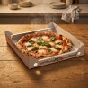 Scatola cubo pizza cartone bianco 36x36 cm | Crovegli