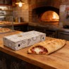 Scatola calzone cartoncino vegetale bianco 40x15,5 H8,5 cm | Crovegli