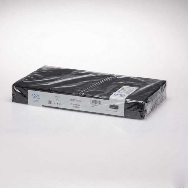 Tovaglia coprimacchia TNT idrorepellente 100x100 cm nera | Crovegli
