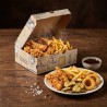 Contenitore fritti 15x15 h7 cm fori sfiato | Crovegli