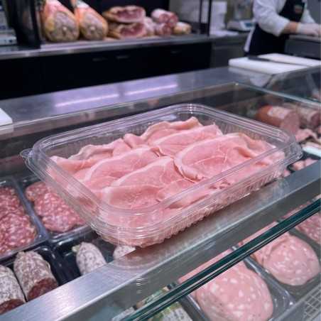 Vaschetta PET Parma 22x16,5 cm H 50 mm salumi carpacci | Crovegli
