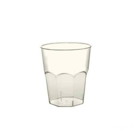 Bicchiere cocktail ottagonale PP satinato 270 ml | Crovegli
