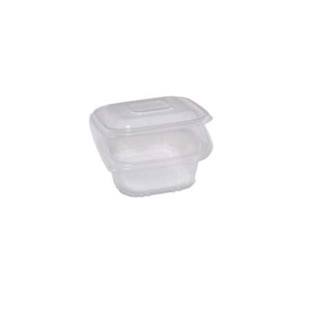 Contenitore PP 375cc 10x10 cm H 5,5 cm microonde | Crovegli