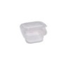 Contenitore PP 375cc 10x10 cm H 5,5 cm microonde | Crovegli