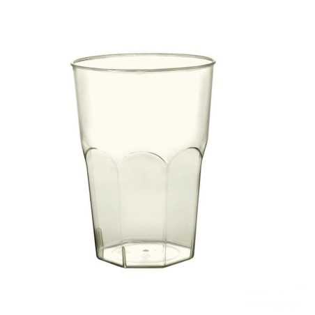 Bicchiere cocktail ottagonale trasparente 220 ml | Crovegli