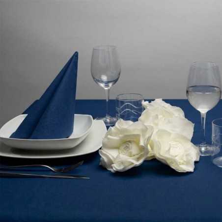 Tovagliolo Airlaid 1 velo 40x40 cm blu bar ristorazione | Crovegli