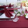 Tovagliolo Airlaid 1 velo 40x40 cm bordeaux bar ristorazione | Crovegli