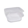 Contenitore PP 2000cc 19x19 cm H 6,9 cm microonde | Crovegli