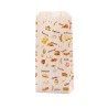 Sacchetto antigrasso stampa Snack 10x23 cm asporto brioche panini | Crovegli