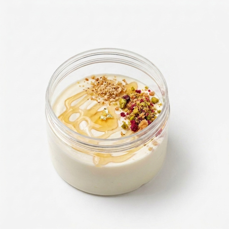 Vaso PET 250 ml tappo alluminio Ø 70 mm gelateria pasticceria | Crovegli
