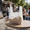 Shopper biodegradabile compostabile cestino 40+32x55 cm 18 g vassoio n.8 | Crovegli
