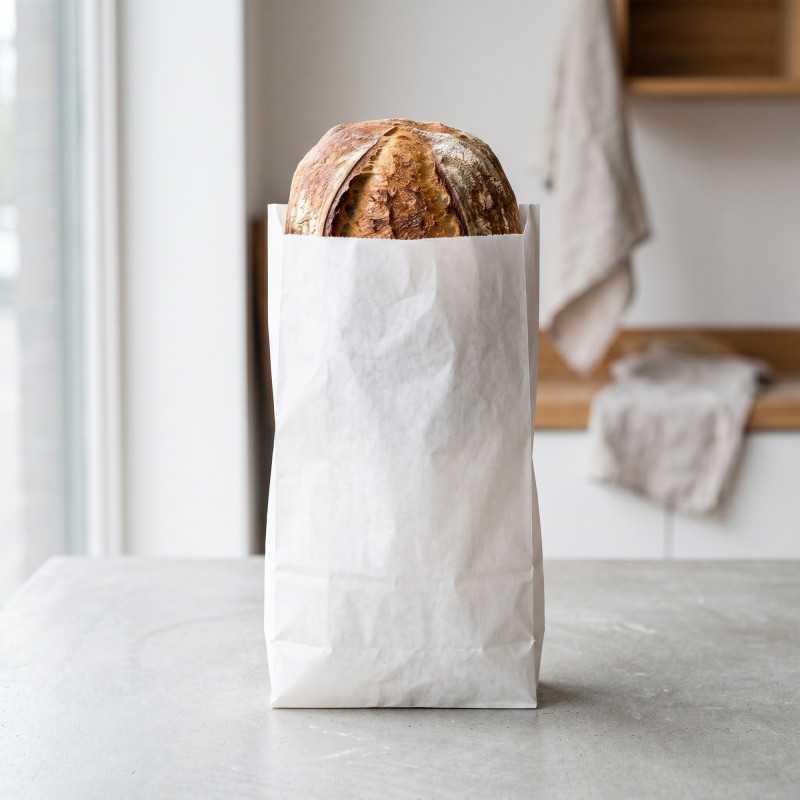 Sacchetto carta bianca 40 gr 22x50 cm | Crovegli
