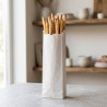 Sacchetto carta bianca 40 gr 10x35 cm | Crovegli