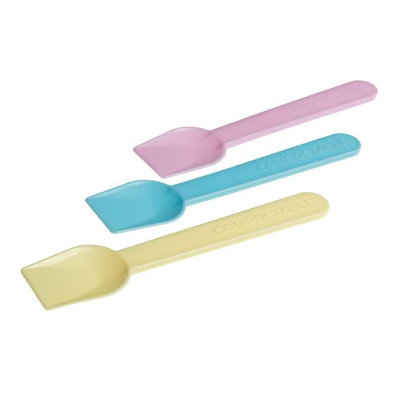 Paletta gelato biodegradabile ass. 9,8 cm | Crovegli