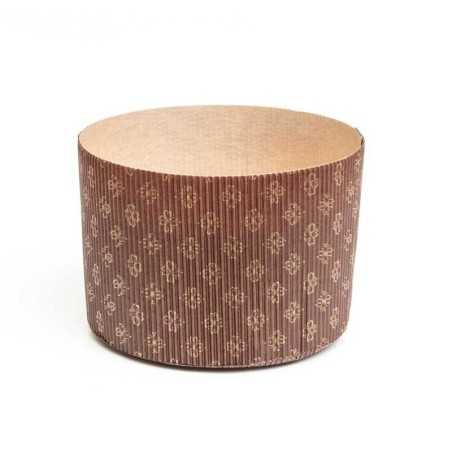 Forma panettone alto Elite cartoncino ondulato 1000 g | Crovegli