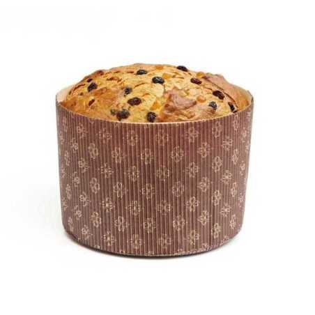 Forma panettone alto Elite cartoncino ondulato 1000 g | Crovegli