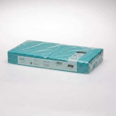 Tovaglia coprimacchia TNT idrorepellente 100x100 cm turchese | Crovegli