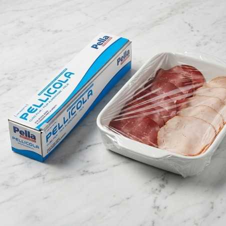 Pellicola alimenti Cuki h 45 cm x 300 m in box con taglierina | Crovegli