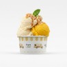 Coppetta gelato HappyVan gialla 64 cc per gelato e yogurt soft | Crovegli