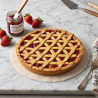 Disco cartone sottotorta Ø 34 cm per pasticceria con pizzi | Crovegli